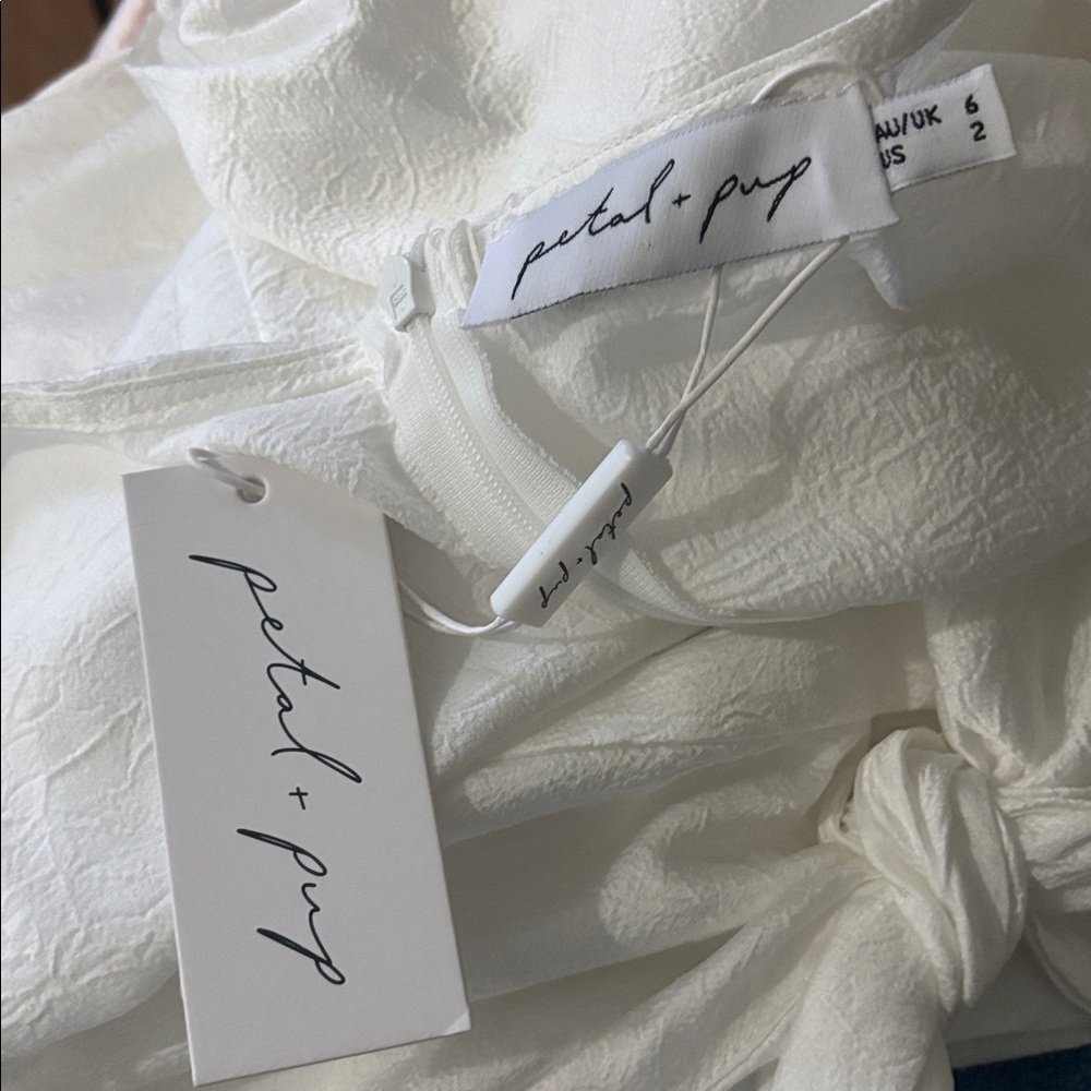 Petal + Pup white dress NWOT - Picture 10 of 10